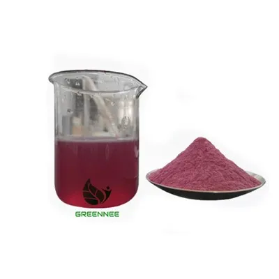 Dunkles Pflaumenpulver